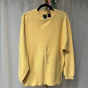 Alexander Julian Yellow Crewneck Sweater
